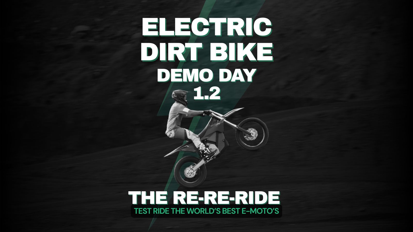 ELECTRIC DIRT BIKE - DEMO DAY 2025 1.2 (The Re-Re ride - Third time lucky)